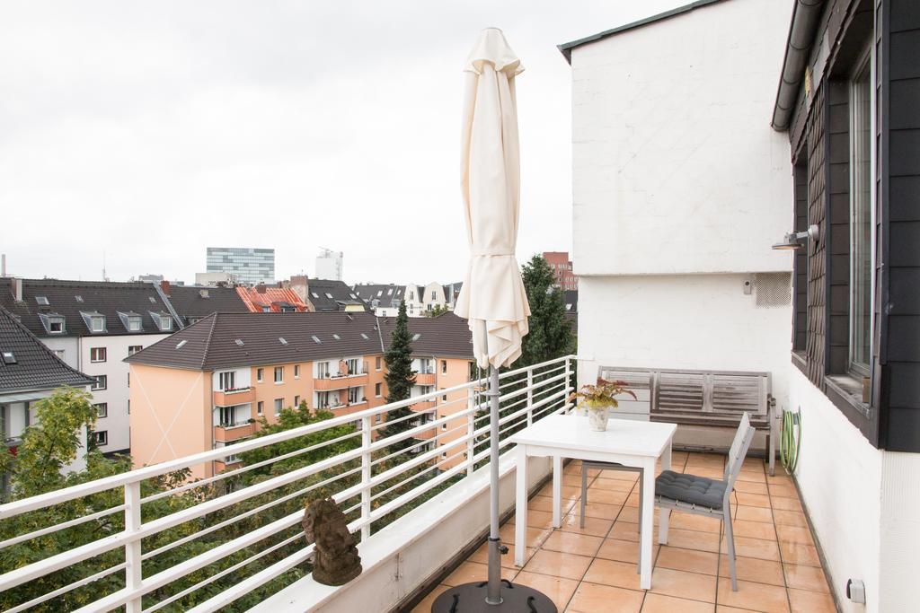 Apartment Medienhafen 46 sqm&80 sqm Düsseldorf Exterior foto
